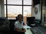 Visita a Habana Radio como parte del programa de estudios